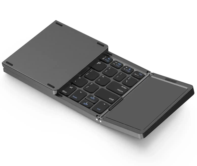 Foldable Bluetooth Keyboard with Touchpad