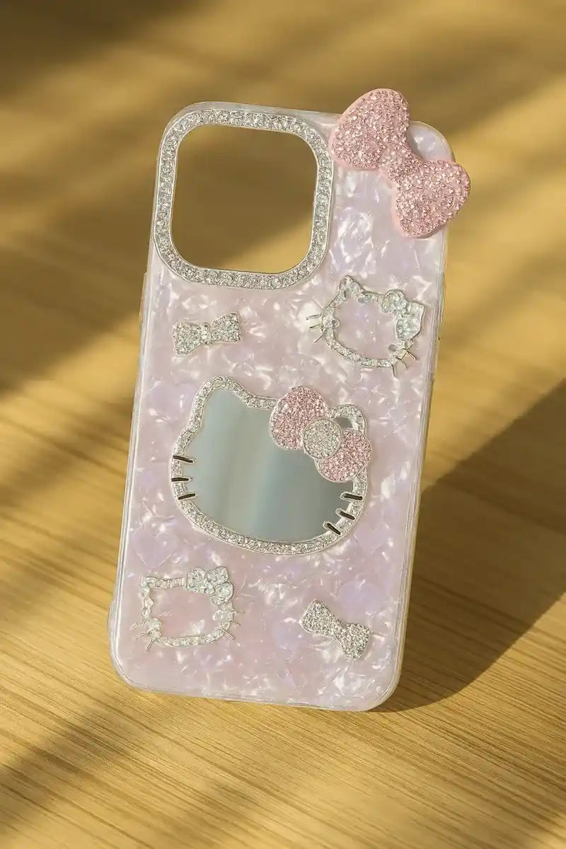 Luxury Bling Kitty Crystal iPhone Case